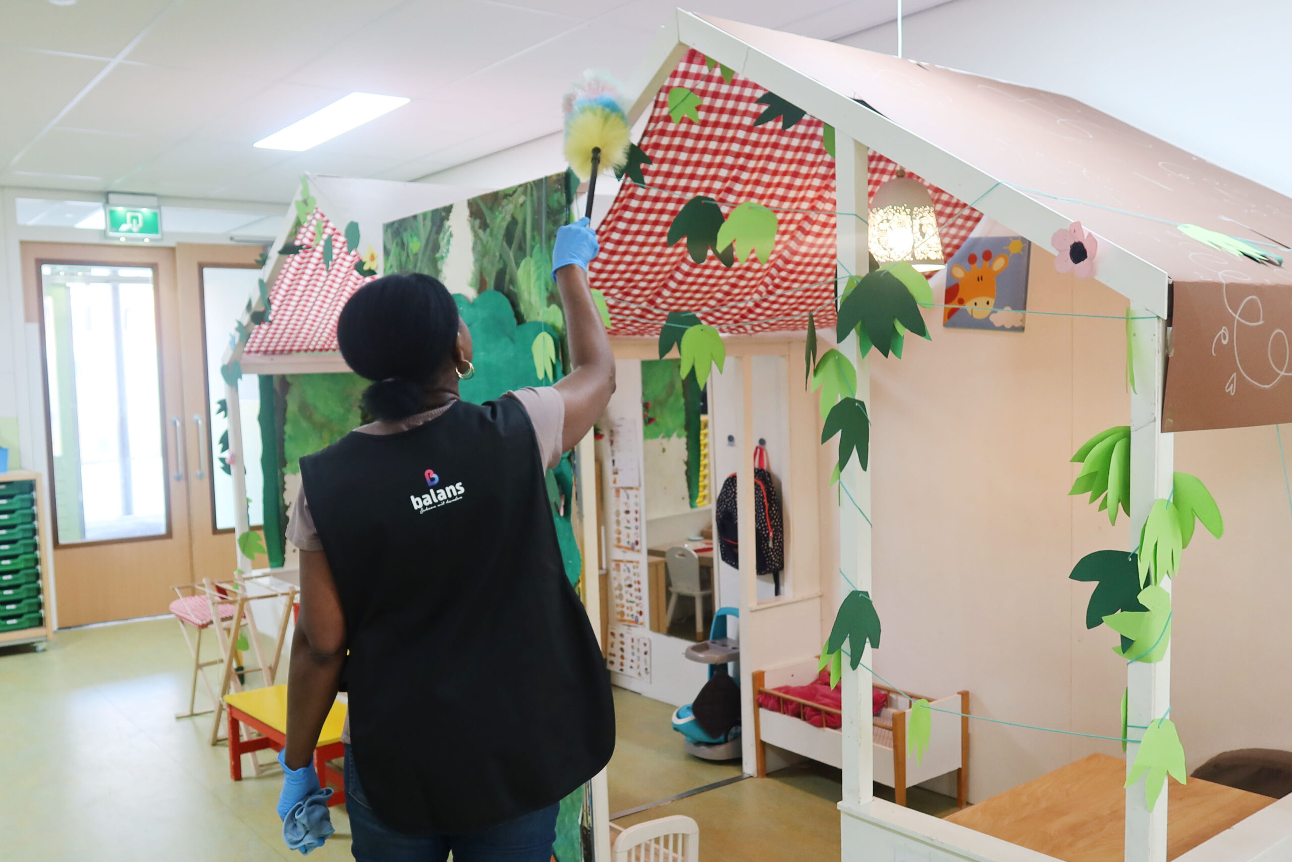 Kinderdagverblijf schoonmaken