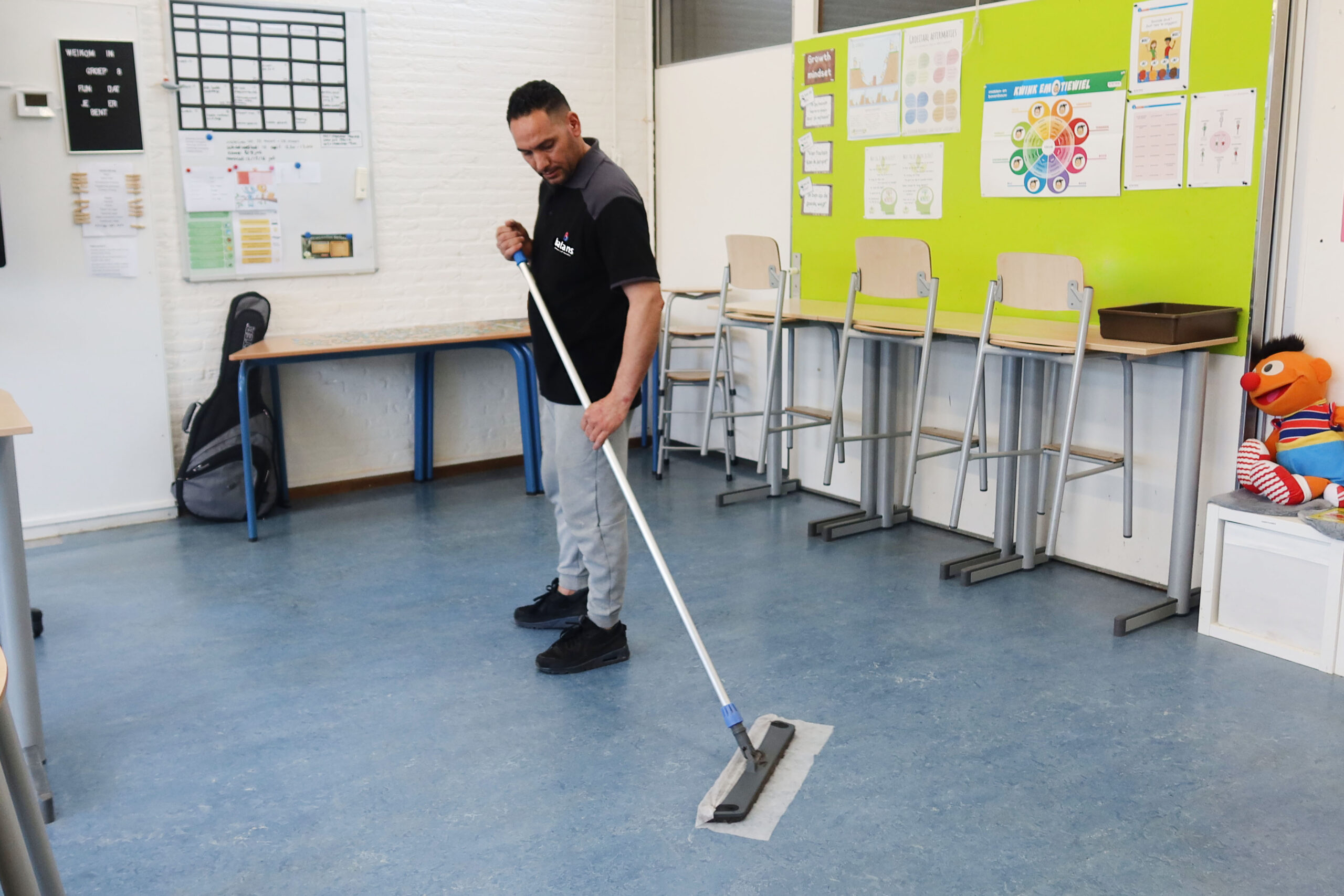 Schoonmaken onderwijs